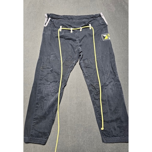 93 Brand Kimonos Judo Jiu Jitsu Pants Only Mens A2 Gray Training Casual MMA - Picture 1 of 9